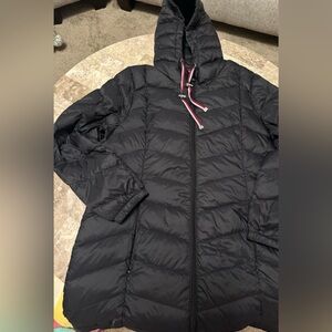 Tommy Hilfiger Black Jacket with Red Accents